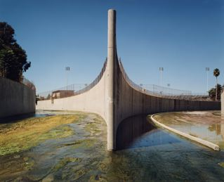 Image: Headwaters, The Los Angeles River, Confluence of Arroyo Calabasas & Bell Creek, Canoga Park, 2001, by John Humble.